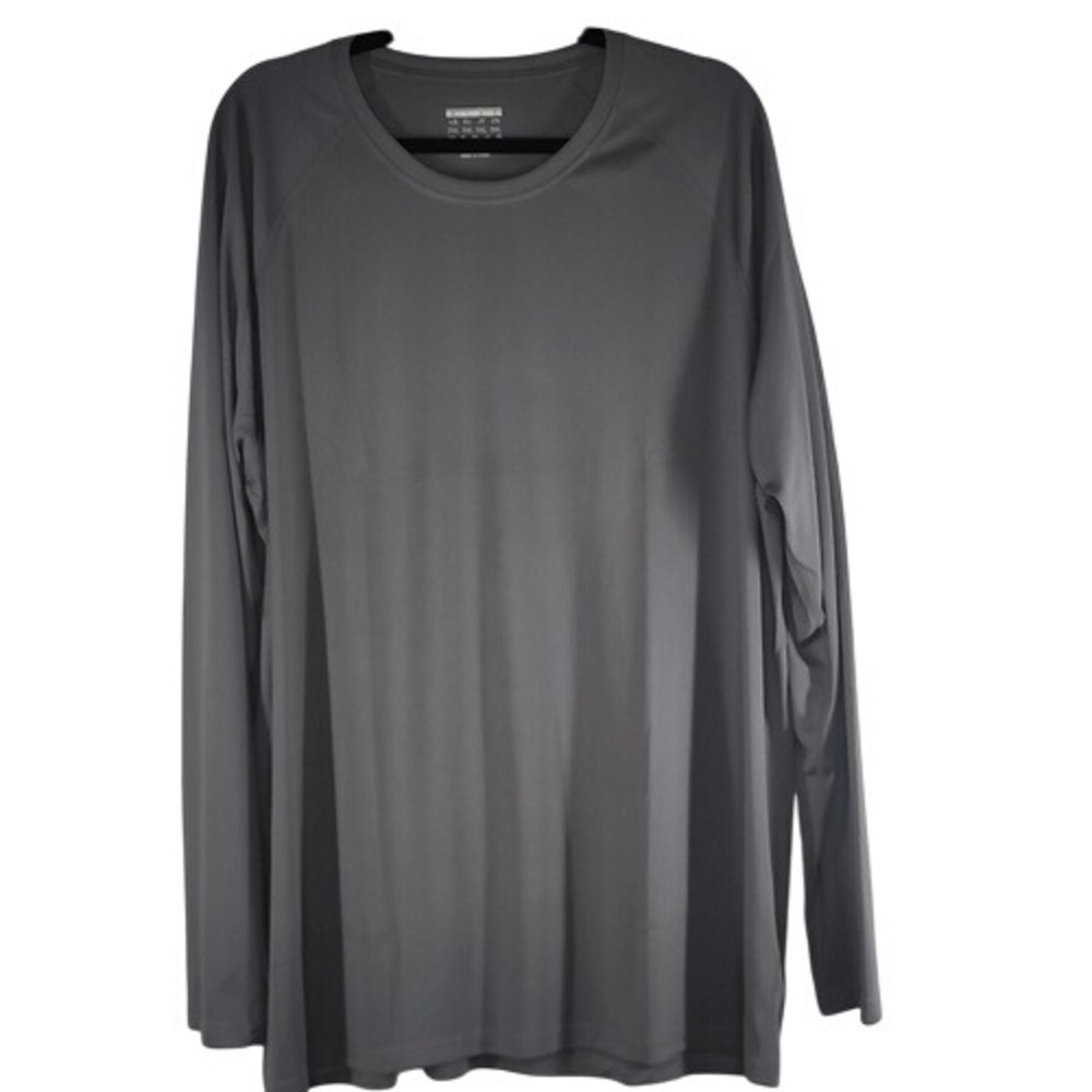 Magcomsen Gray Long Sleeve Sun Protection Shirt‎